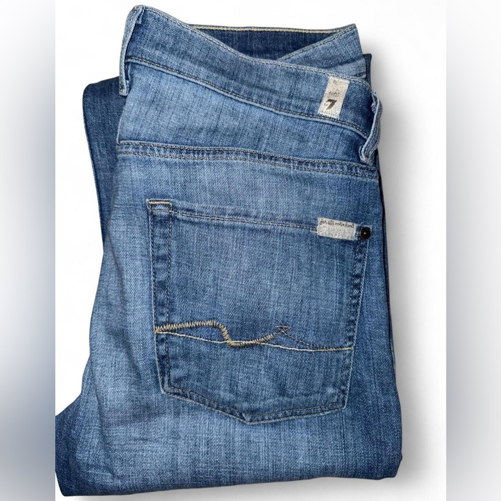 7 For All Mankind Denim Zipper Jeans